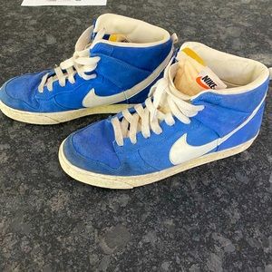Blue Nike dunks